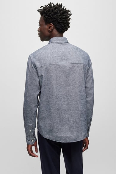 ΠΟΥΚΑΜΙΣΟ BOSS - 410 ΜΠΛΕ